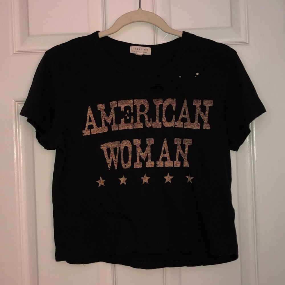 Grey printed t-shirt with hole detailing